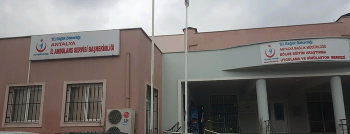 Antalya İl Ambulans Servisi Başhekimliği is one of Orte, die 🌜🌟🌟hakan🌟🌟🌛 gefallen.