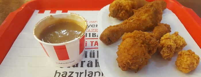 KFC is one of สถานที่ที่บันทึกไว้ของ Hülya.