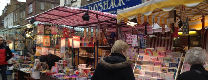 Chapel Market is one of London.