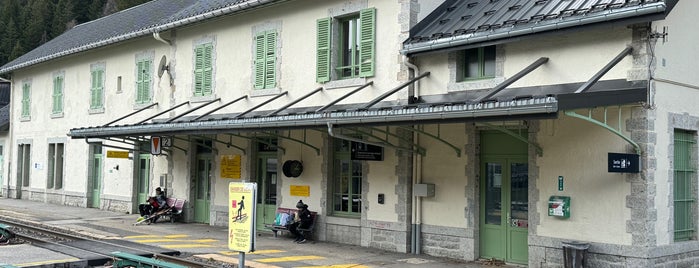 Gare SNCF d'Argentière is one of Chamonix Transport.