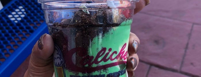 Caliche's Frozen Custard is one of New Mexico.