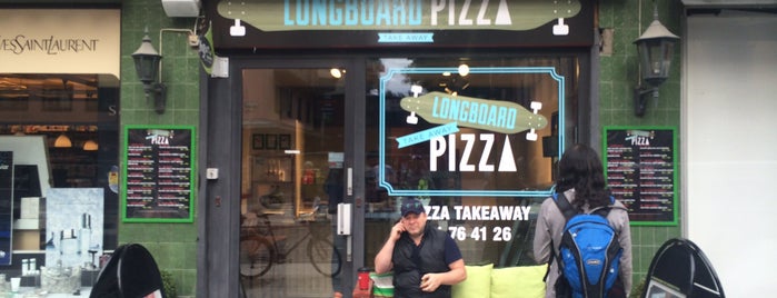 Longboard Pizza is one of Café.