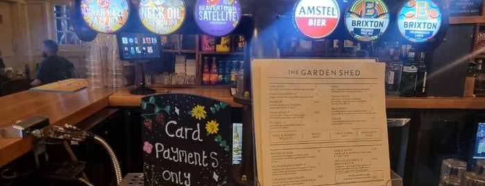The Garden Shed is one of place to try in London.