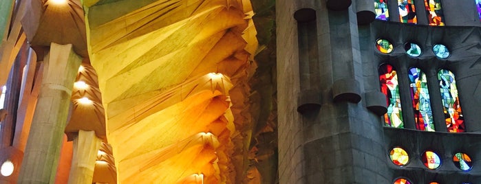 The Basilica of the Sagrada Familia is one of Barcelona favourites.