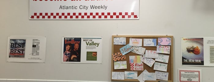 Five Guys is one of Top 10 places to try this season.