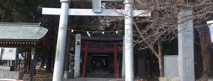 諏訪神社 is one of 神社仏閣.