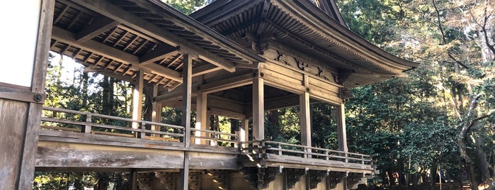 彌彦神社 舞殿 is one of 新潟に行ったらココに行く！ Vol2.