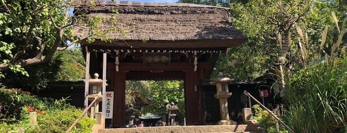 浮岳山深大寺山門 is one of 神社仏閣.