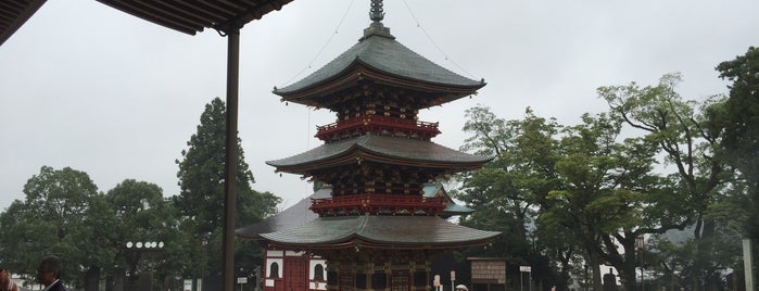 Three-story Pagoda is one of 神社仏閣.