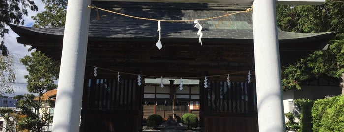 宇波刀神社 is one of 神社仏閣.
