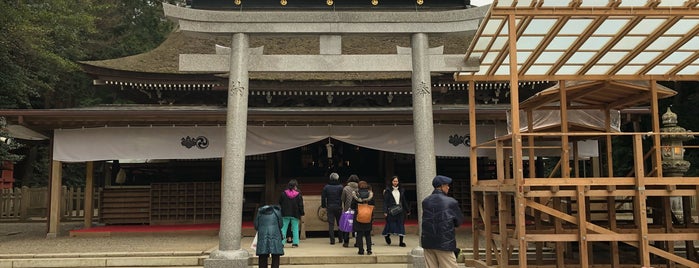 拝殿・本殿・御神木 is one of 神社仏閣.
