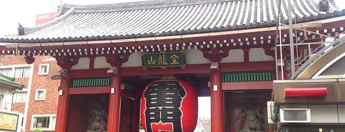 Kaminarimon Gate is one of 神社仏閣.