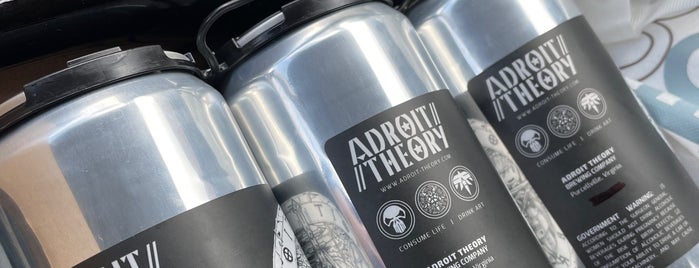 Adroit Theory Brewing Company is one of Weekend getaways.