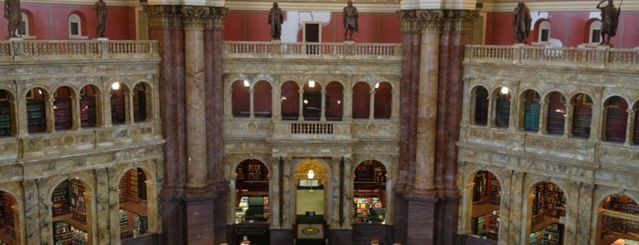 Kongre Kütüphanesi is one of Washington D.C.