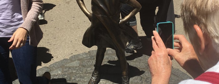 Fearless Girl is one of NYC Activities.