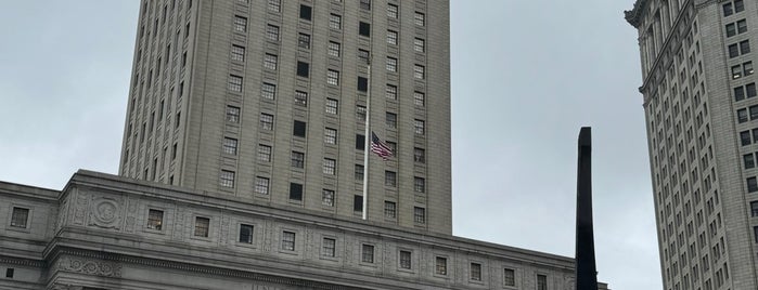 Thurgood Marshall US Courthouse is one of NYC.
