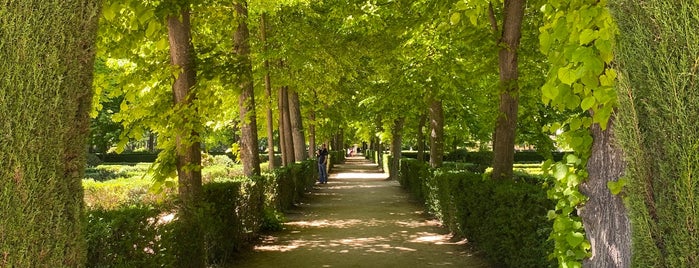 Jardines del Parterre is one of aranjuez.