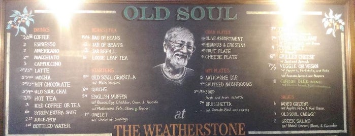 Old Soul at The Weatherstone is one of Coffee Shops.