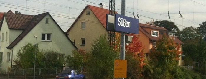 Bahnhof Süßen is one of Andreas : понравившиеся места.