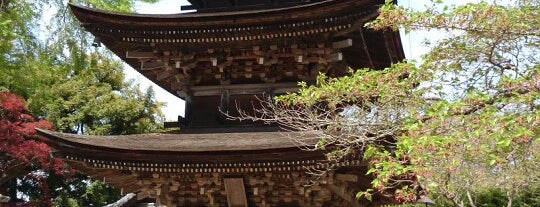 Zensanji Temple is one of 三重塔 / Three-storied Pagoda in Japan.