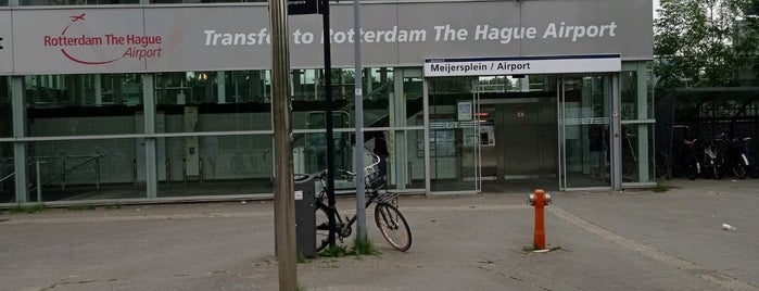 Metrostation Meijersplein is one of Metro E traject; Leidschenveen - Rotterdam.