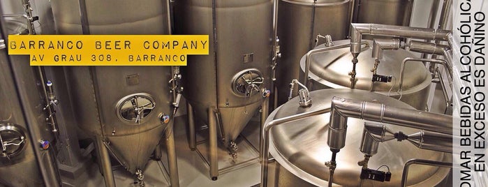 Barranco Beer Company is one of Lima.