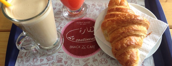 Le Continent  (Boulangerie & Café) is one of TT.