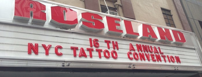 Roseland Ballroom is one of I might wanna try that!.