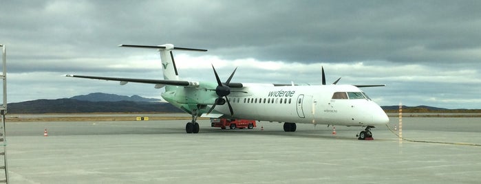 Kirkenes Lufthavn, Høybuktmoen (KKN) is one of Fly me to the moon.