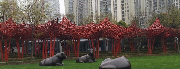 Jing'an Sculpture Park is one of 上海游.