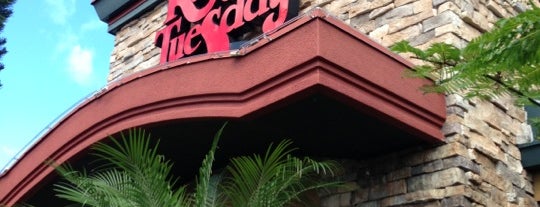 Ruby Tuesday is one of Places I've been to...........
