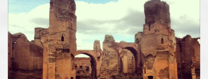 Caracalla-Thermen is one of Rome.