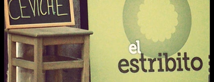 El Estribito is one of De cena.