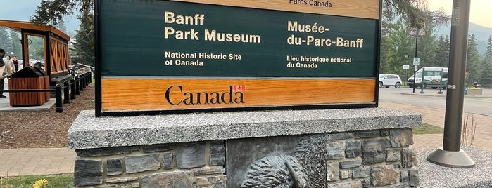 Banff Park Museum is one of Orte, die Lizzie gefallen.