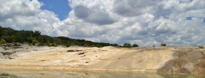 Pedernales Falls State Park is one of สถานที่ที่ David ถูกใจ.