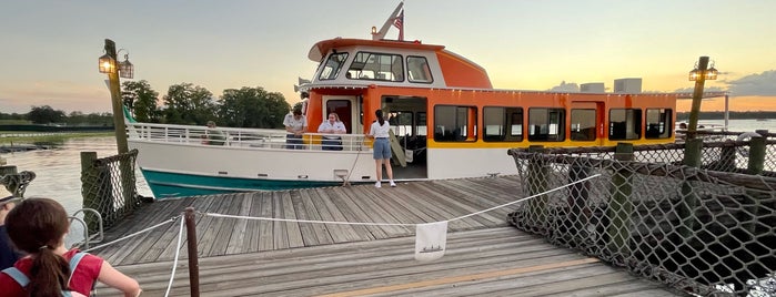 Green Flag Boat - Magic Kingdom to Fort Wilderness is one of Transportation & Misc Disney World Venues.