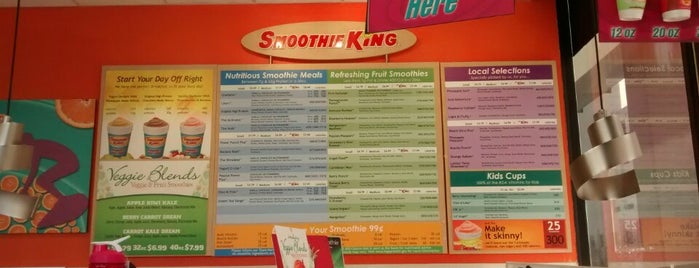 Smoothie King is one of Brian : понравившиеся места.