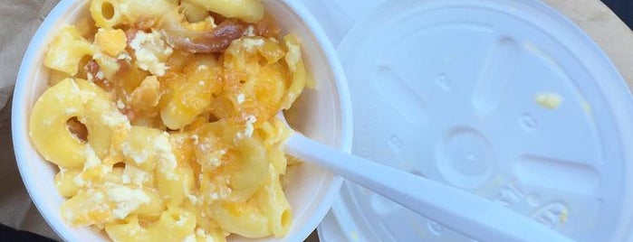 Ms. Lee's Good Food is one of Where to Find Chicago's Best Mac and Cheese.