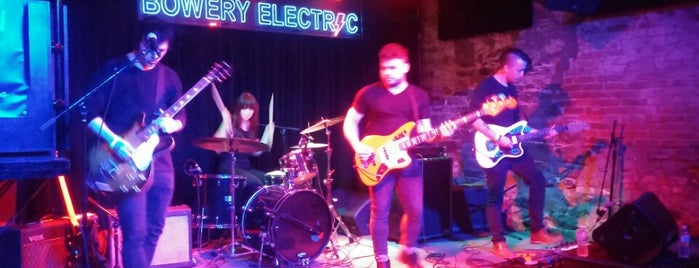The Bowery Electric is one of Rock Out With Emerging Talent.