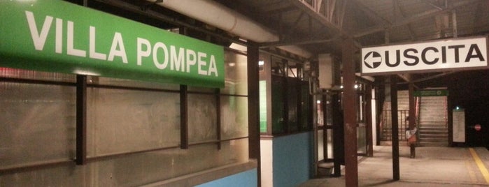 Metro Villa Pompea (M2) is one of Stazioni Metro Milano.