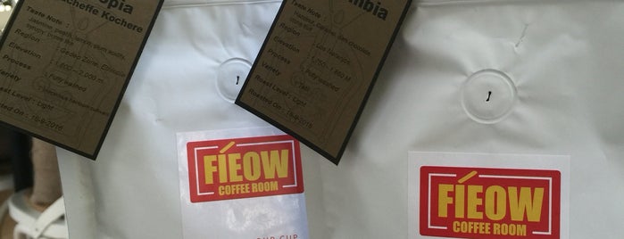 Fieow Coffee is one of Chiang Mai Cafes to visit.