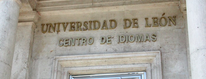 Centro de idiomas, Universidad de León is one of León.