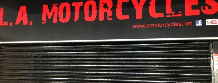 L.A. Motorcycles is one of Talleres Custom BCN.