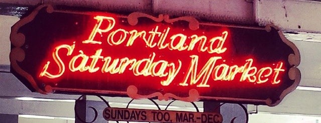 Portland Saturday Market is one of Portland veg*n.