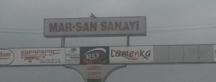 Mar-San Sanayi Sitesi is one of Lugares favoritos de Mehmet.