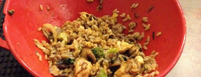Genghis Grill is one of ATL restaurants to try.