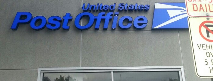 US Post Office is one of Regular spots.