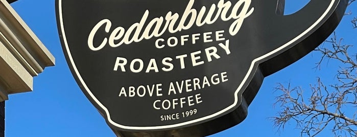 Cedarburg Coffee Roastery is one of Wisconsin.