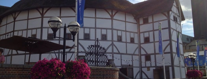 Shakespeare's Globe Theatre is one of London inspirations.