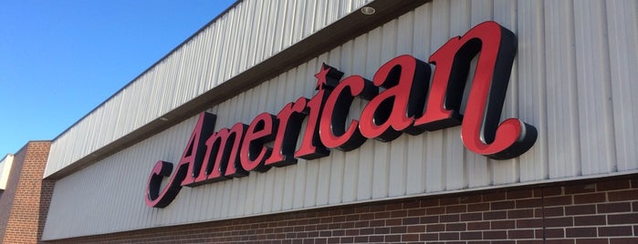 American TV & Appliance is one of New places to try.
